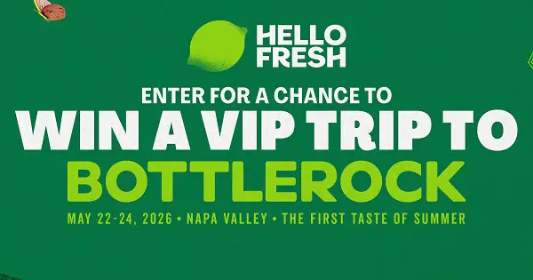 Win a Trip to BottleRock Festival