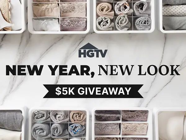 HGTV New Year New Look Giveaway: Win $5000 Cash!