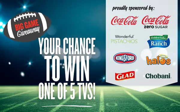 IGA Big Game Giveaway: Win a Free TV! (5 Winners)