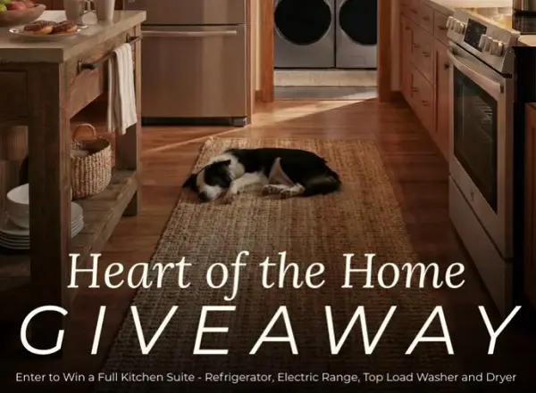 Win a Full Kenmore Appliance Refresh – Fridge, Oven, Washer & Dryer
