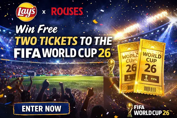 Lay’s x Rouses Giveaway: Win FIFA World Cup 2026 Tickets!