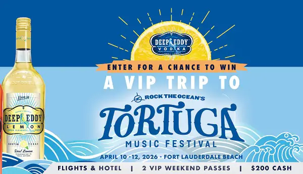 Win a VIP Trip to Rock the Ocean’s Tortuga Music Festival!