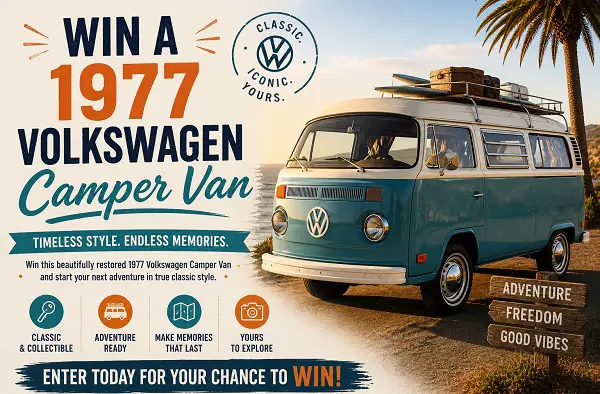 Mariners 50 Seasons Sweepstakes – Win 1977 Volkswagen Camper Van + Game Tickets!