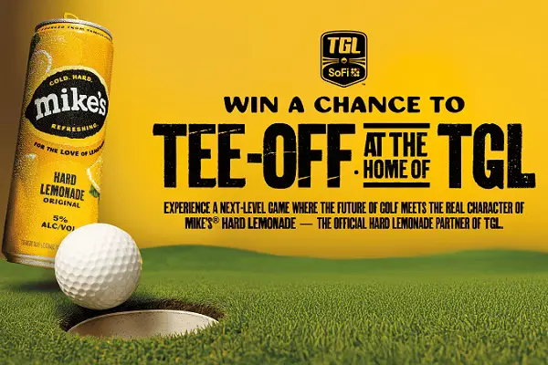 Mike’s Hard Lemonade Giveaway: Win Golf Trip to SoFi Center! (24 Winners)