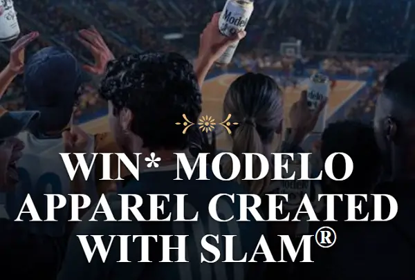 Win Exclusive Modelo x SLAM® College Basketball Merch!