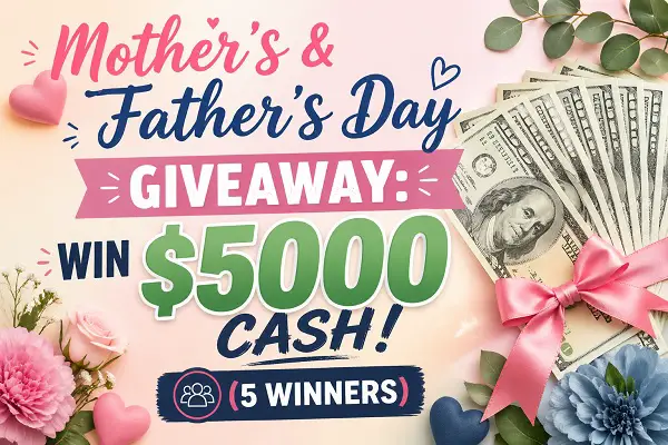 O’Reilly Auto Parts Mother’s & Father’s Day Giveaway: Win $5,000 Cash! (5 Winners)