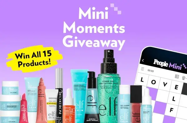 Win One of 15 e.l.f. Mini Beauty Bundles with PEOPLE!