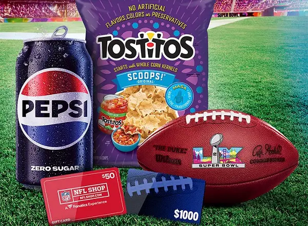 Pepsi Super Bowl Sweepstakes 2026 – Win Gift Cards & NFL Gear!