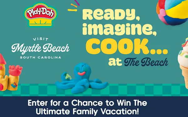 Play-Doh Myrtle Beach Sweepstakes: Win the Ultimate Family Vacation