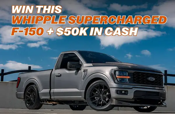 Redline Society Ford Truck Giveaway – Win a 2024 Ford F-150 XL + $50,000 Cash