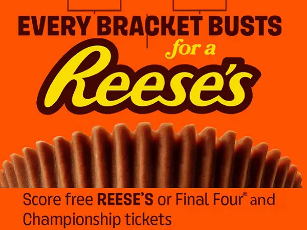 Reese’s Bracket Bust Giveaway: Win Reese’s Cup & NCAA Final Four Tickets