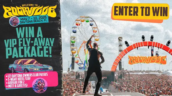 Win a VIP Fly Away to Rockville Music Festival!