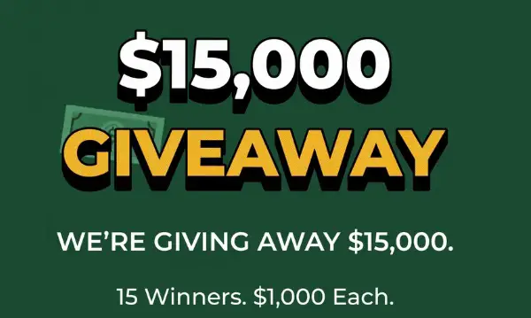 Self-Financial Fresh Start Giveaway: Win $1000 Cash! (15 Winners)