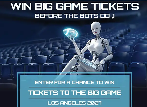 Win the Ultimate SVEDKA Big Game Experience in Los Angeles 2027