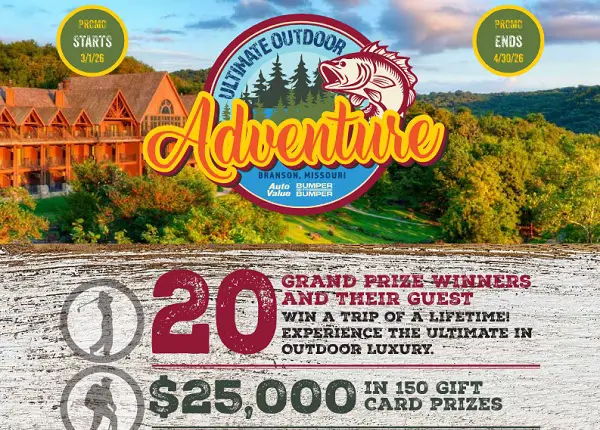 Professional Technician Ultimate Outdoor Adventure Sweepstakes – Win Trip or $25,000 Gift Cards!