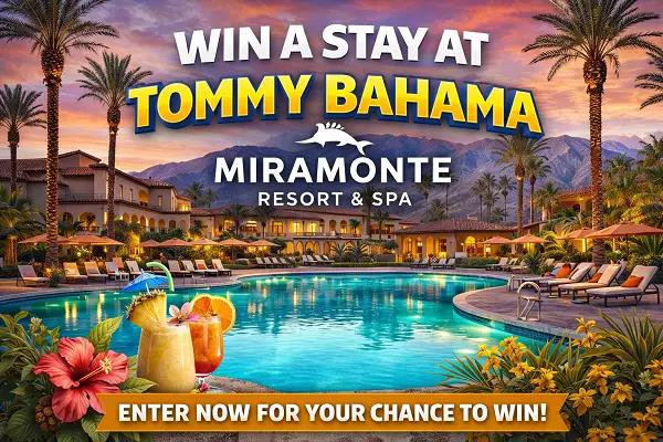 Tommy Bahama Vacation Day Giveaway: Win a Luxury Resort Trip for Two