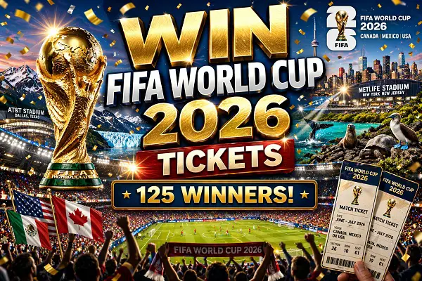 Total Wireless FIFA Giveaway: Win FIFA World Cup 2026 Tickets! (125 Winners)