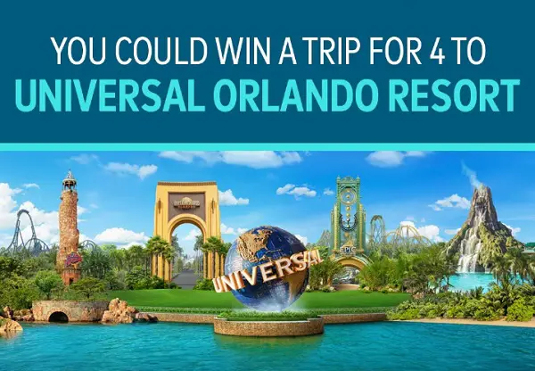 Win a Dream Vacation to Universal Orlando Resort