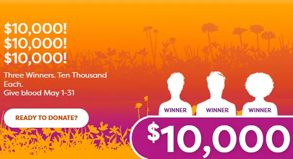 Vitalant May 2026 Giveaway: Win $10,000 Prepaid Gift Cards! (3 Winners)