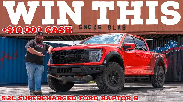 Western Champlin Truck Sweepstakes: Win 2023 Ford Raptor R + $10,000 Cash!