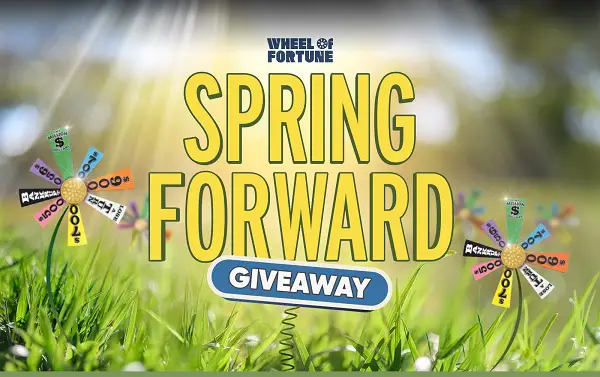 Wheel of Fortune Spring Forward Giveaway: Win Daily Cash Up to $5,000