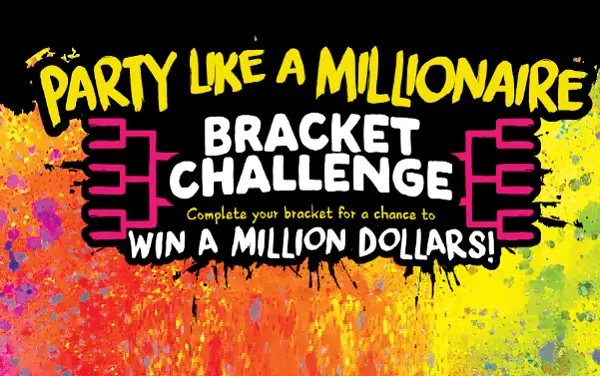 PARTYBOMB College Basketball Bracket Challenge: Win $1,000,000 Cash!