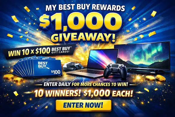 Win $1,000 My Best Buy Rewards! (10 Winners)