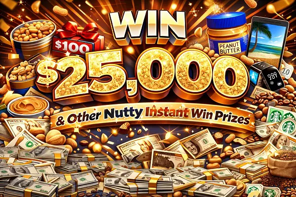 Skrewball Golf Sweepstakes: Win $25,000 Cash + Instant Win Prizes!