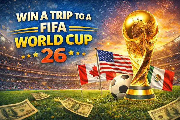 Win a FIFA World Cup 2026 Trip & Match Experience! (11 Winners)