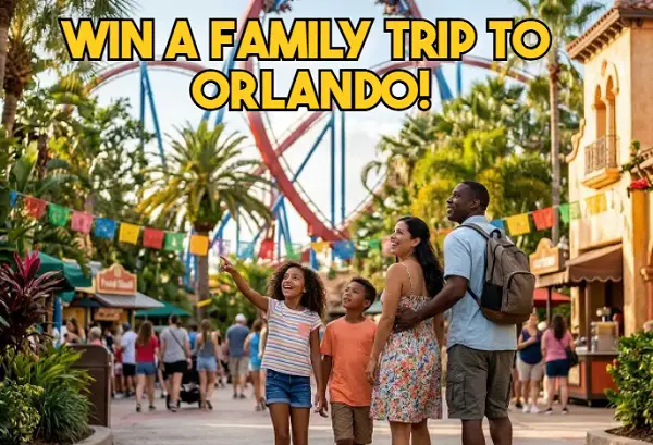 Win a Free $10,000 Family Vacation to Orlando!