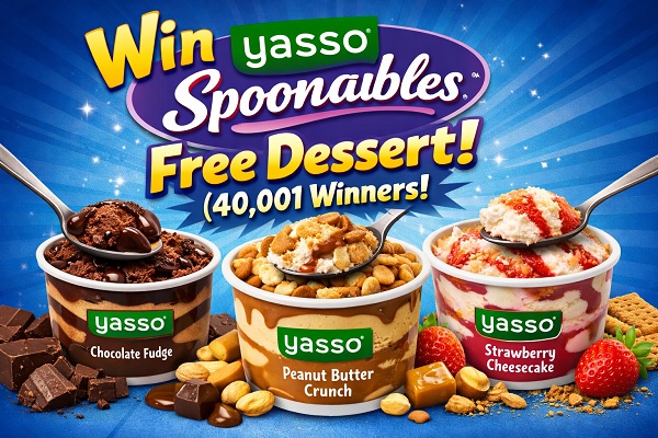 Win Yasso Spoonables – Free Dessert! (40,001 Winners)