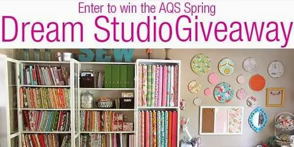 AQS Spring Dream Studio Giveaway