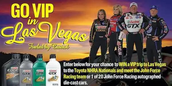 Castrol High Roller Sweepstakes