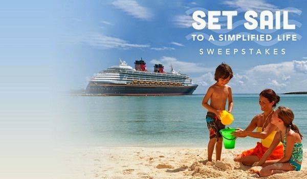 Disney.com Set Sail To A Simplified Life Sweepstakes