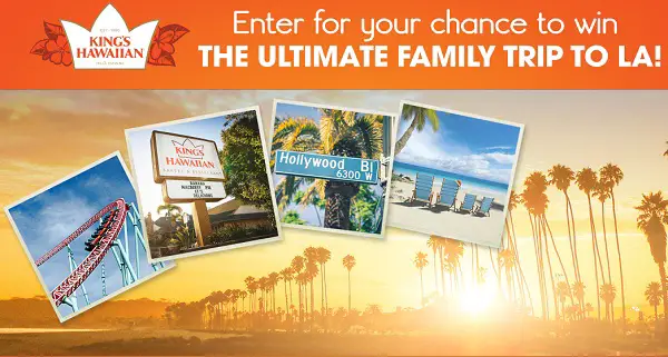 King’s Hawaiian Family Fun Sweepstakes: Win Trip