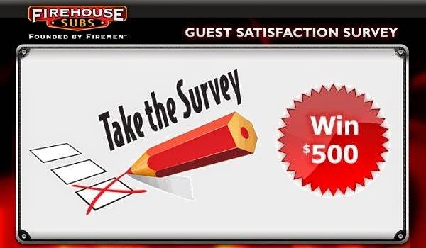 Firehouse Customer Feedback Survey Sweepstakes