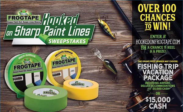 Hooked on Sharp Paint Lines Sweepstakes