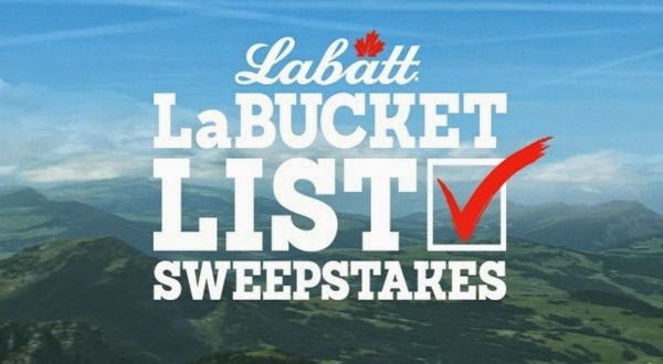 Labatt LaBucket List Sweepstakes