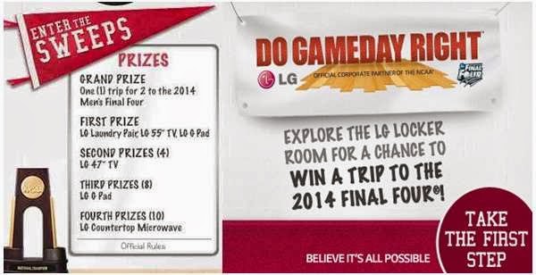 LG Locker Room Sweepstakes