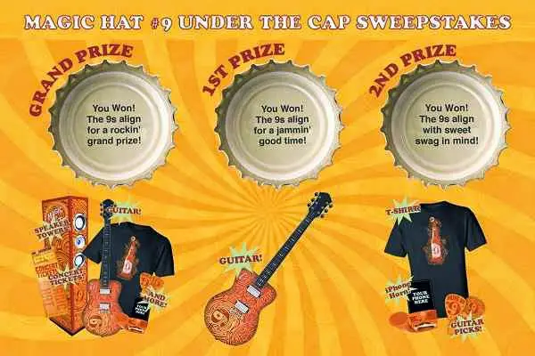 Magic Hat #9 Under the Cap Sweepstakes