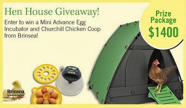 Mother Earth News Hen House Giveaway