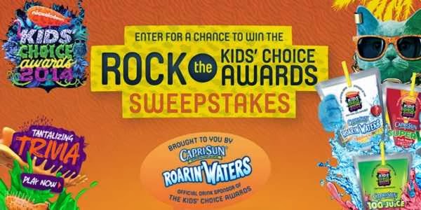 Nick Rock the Kids' Choice Awards Sweepstakes