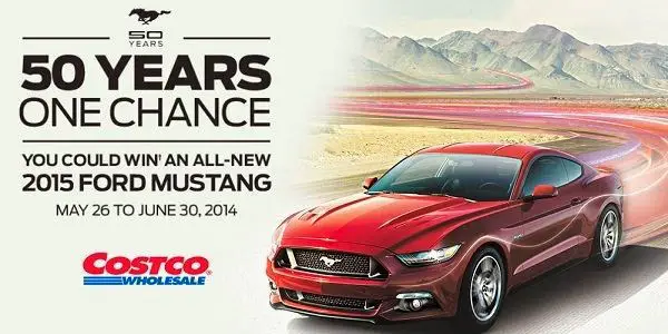 Win Your One Chance for Ford Mustang