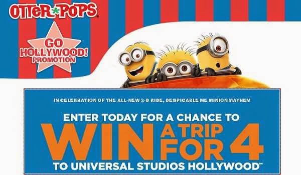 Otter Pops Go Hollywood Sweepstakes