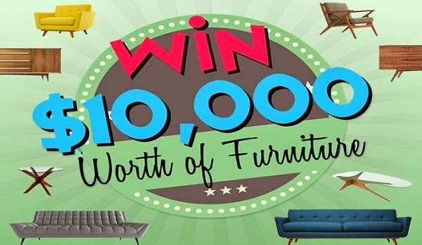 WIN $10,000 Worth of Mid-Century Modern Furniture!