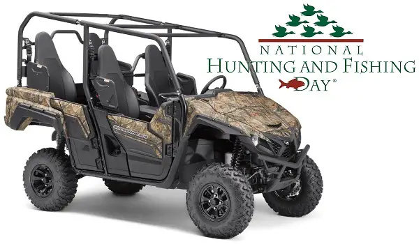 Yamaha's National Hunting and Fishing Day Sweepstakes