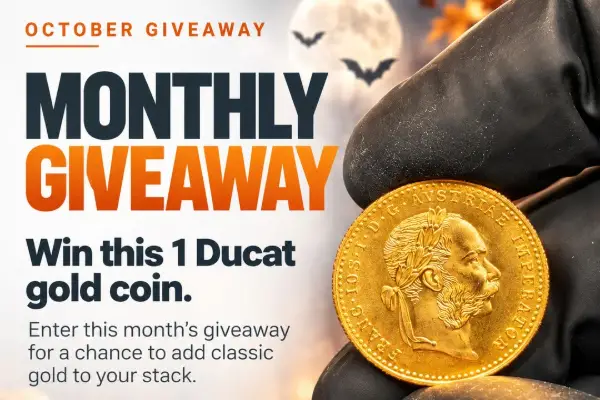 Win Investor Crate Ducat Gold Coin Giveaway