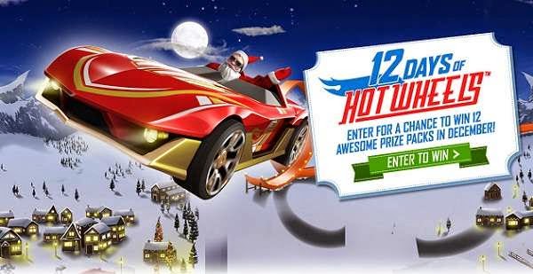 12 Days of Hot Wheels Sweepstakes