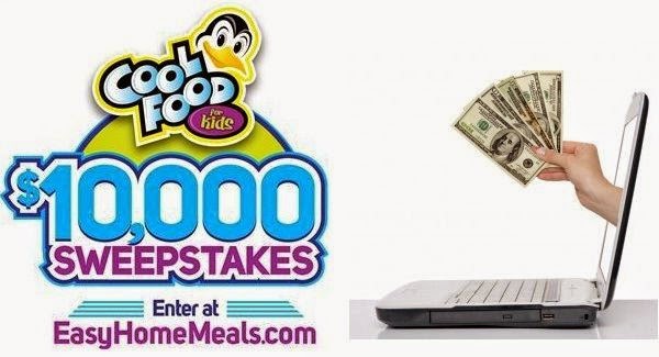 2014 Cool Food For Kids $10,000 Sweepstakes