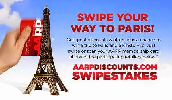 AARPdiscounts.com Swipestakes